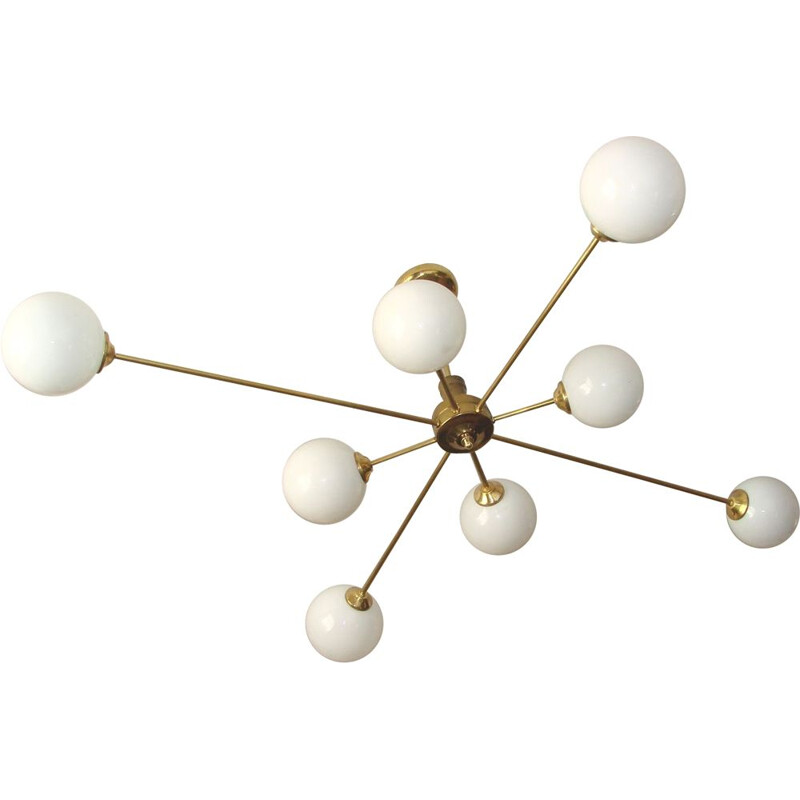 Vintage Stilnovo chandelier 1960s