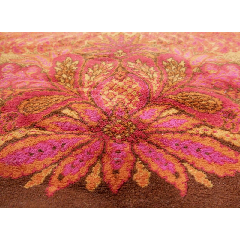 Tapis vintage italien floral