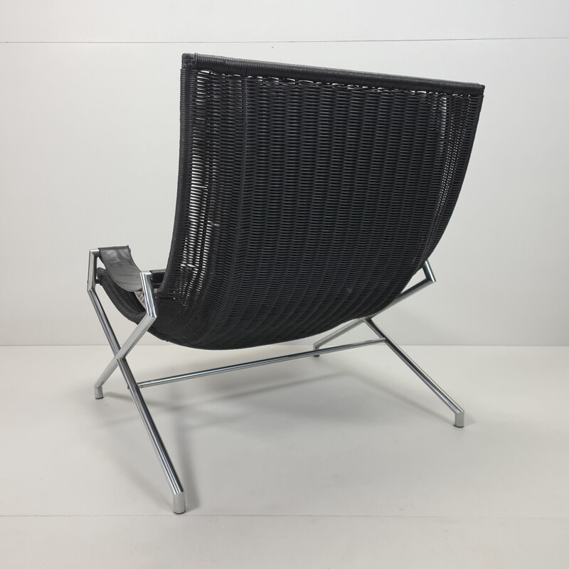 Vintage Lounge chair by Gerard van den Berg for Rohé Noordwolde 1980s