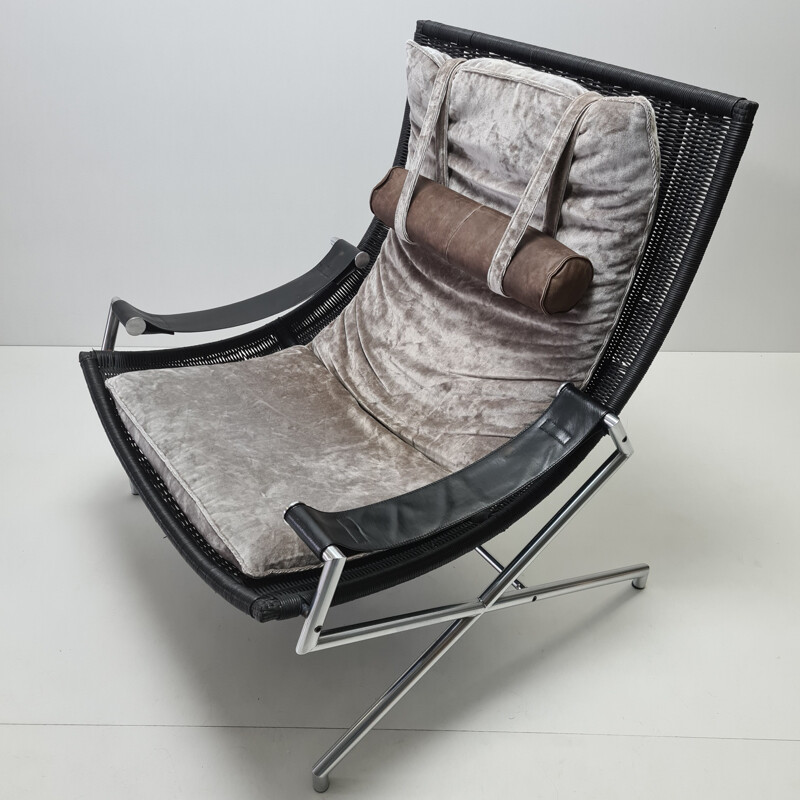 Vintage Lounge chair by Gerard van den Berg for Rohé Noordwolde 1980s