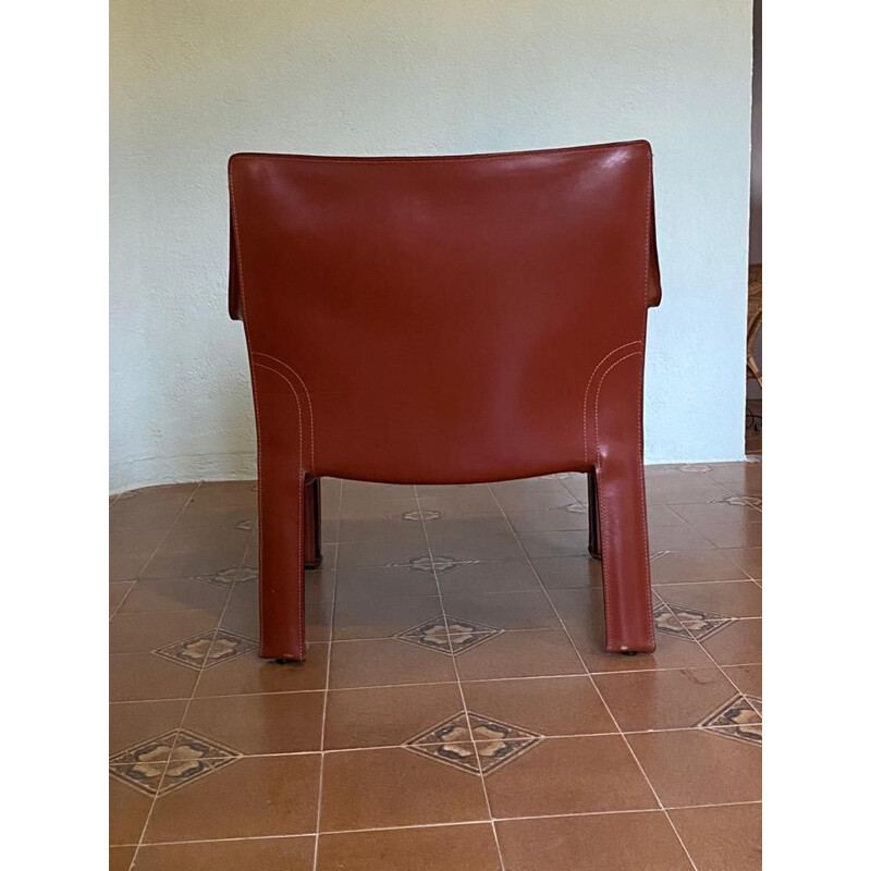 Paire de fauteuils vintage Cab 414 de Mario Bellini pour Cassina