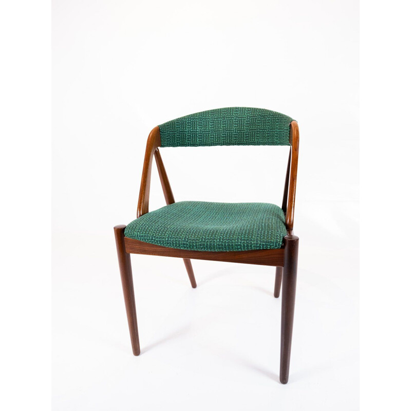 Ensemble de 6 chaises de salle à manger, modèle 31, Kai Kristiansen pour Schou Andersen des années 1960. 