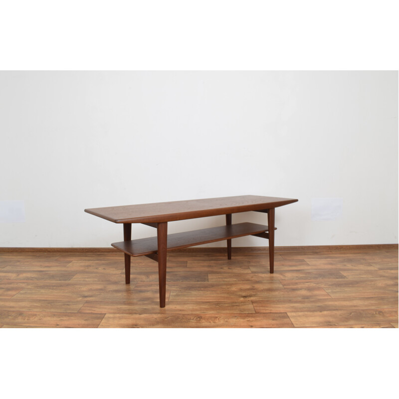 Mid-Century Danish Teak Coffee Table 1960s