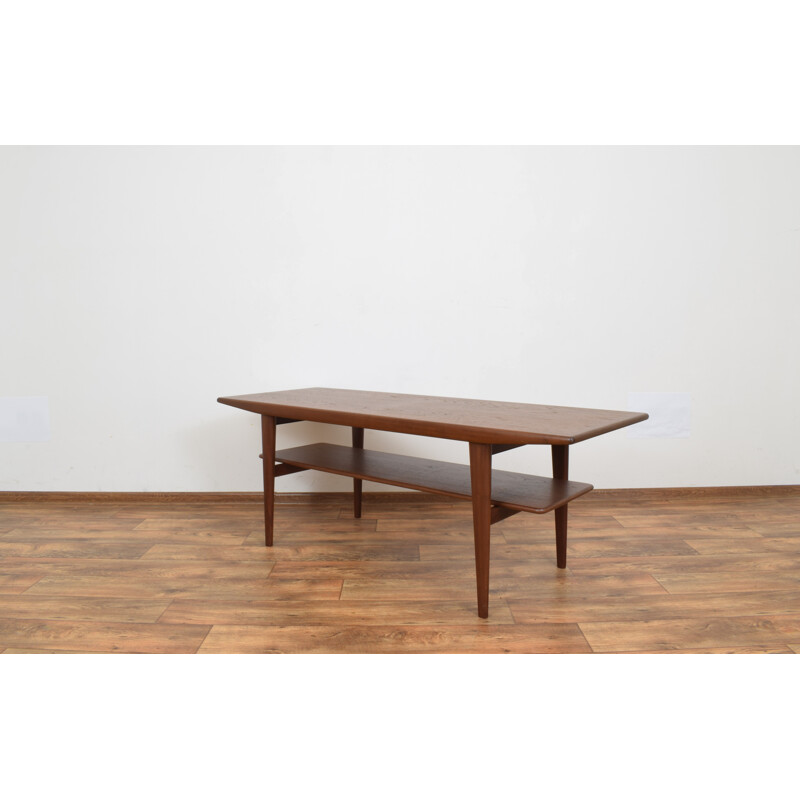 Mid-Century Danish Teak Coffee Table 1960s