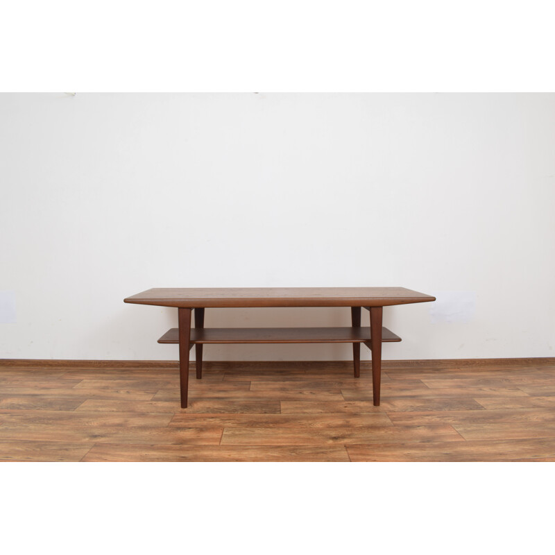 Mid-Century Danish Teak Coffee Table 1960s