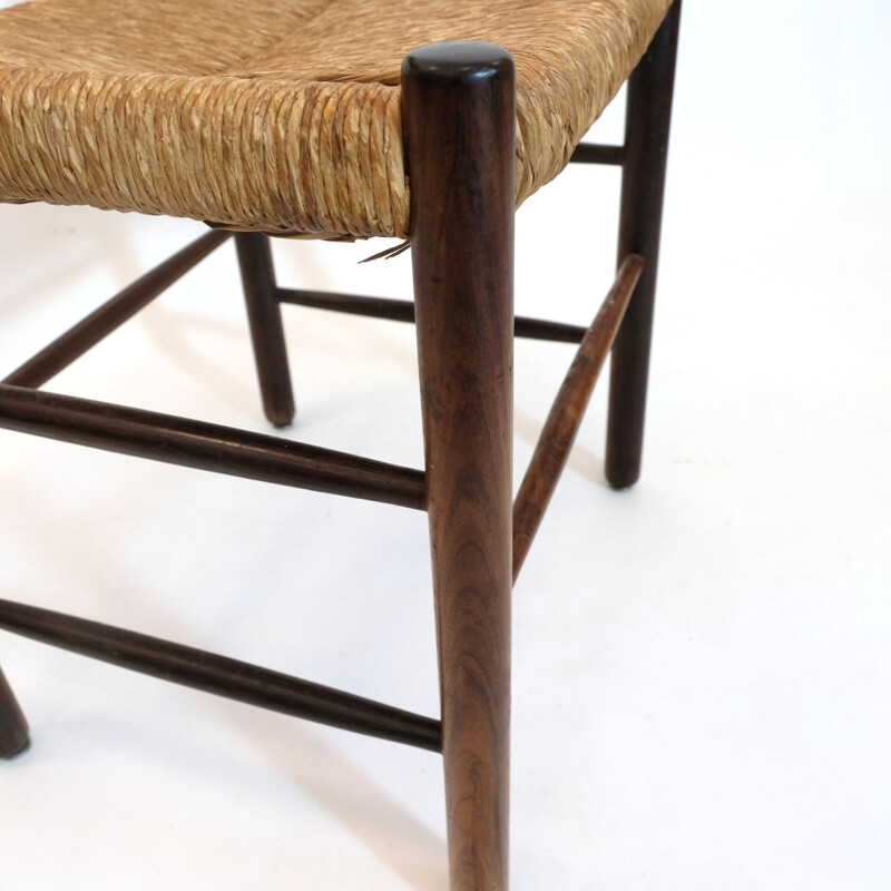 Vintage Dordogne rosewood chair by Robert Sentou, 1960