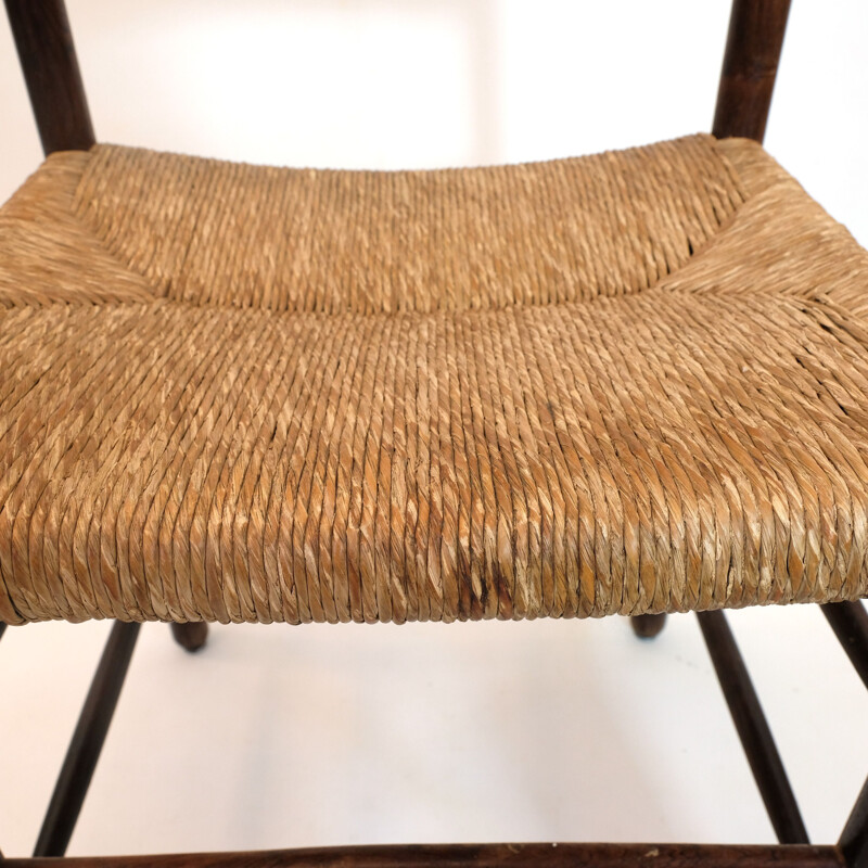 Vintage Dordogne rosewood chair by Robert Sentou, 1960