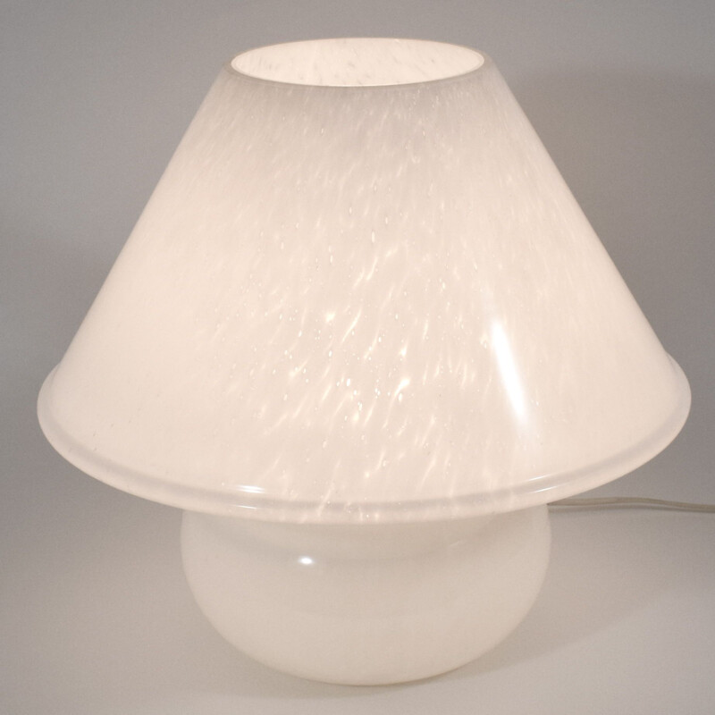 Vintage table lamp by Glashütte Limburg