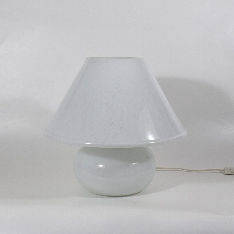 Lampe de table vintage par Glashütte Limburg