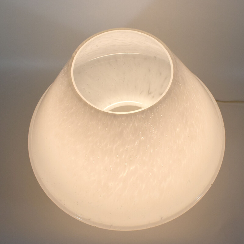 Lampe de table vintage par Glashütte Limburg