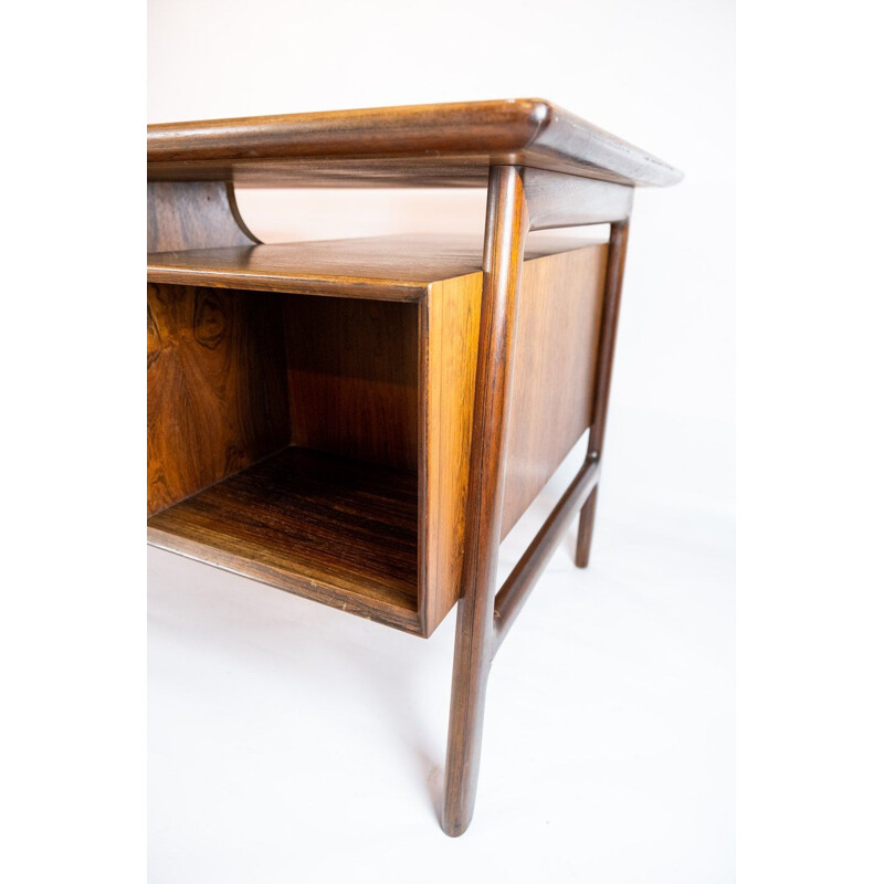 Bureau vintage en palissandre par Omann Junior 1960