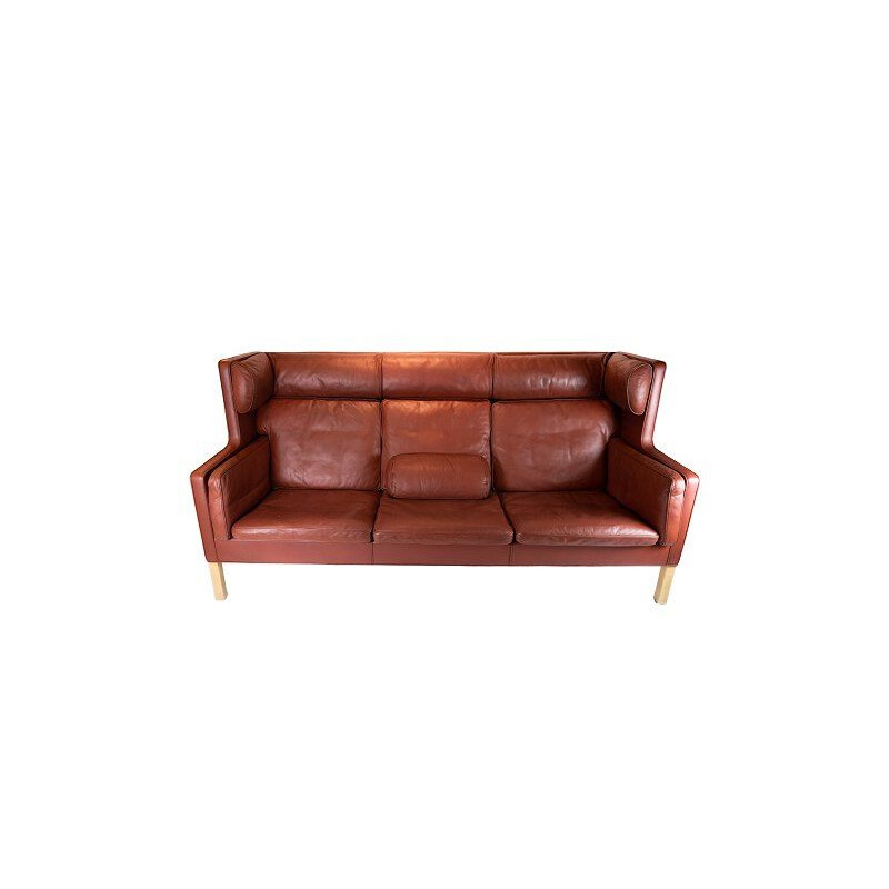 Vintage 3-seater sofa Kupe, model 2193 by Børge Mogensen for Fredericia Furniture 1971