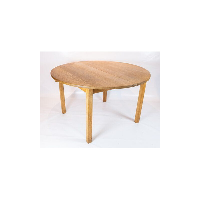 Table à manger vintage en chêne avec rallonges par Kurt Østervig et KP Furniture