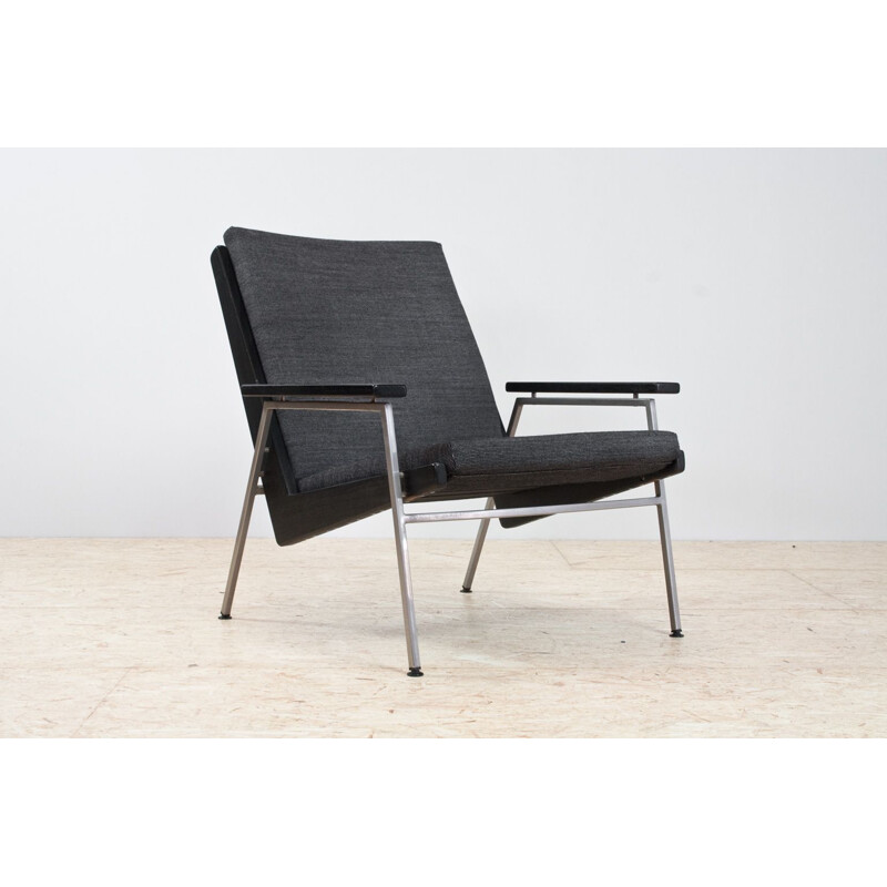 Fauteuil vintage noir de Rob Parry Lotus, Pays-Bas 1950