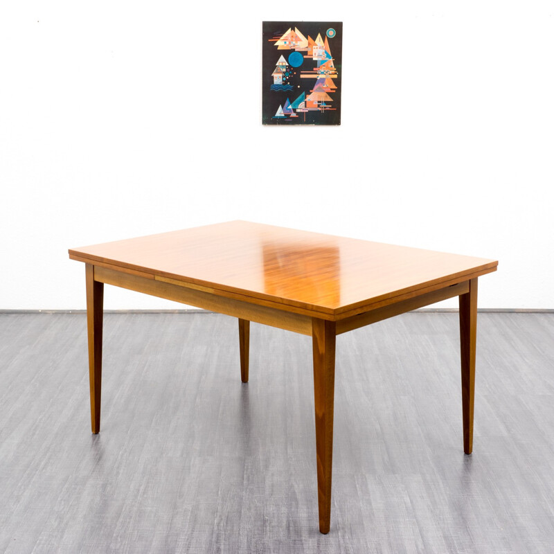 Dining table in walnut and solid wood - 60