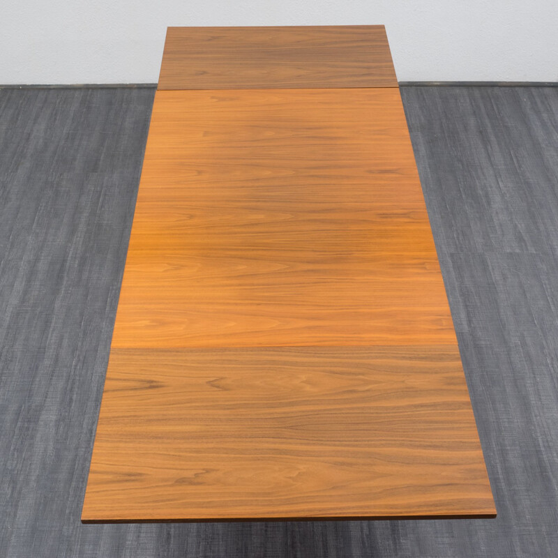 Dining table in walnut and solid wood - 60