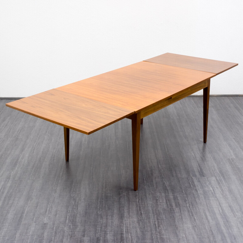 Dining table in walnut and solid wood - 60