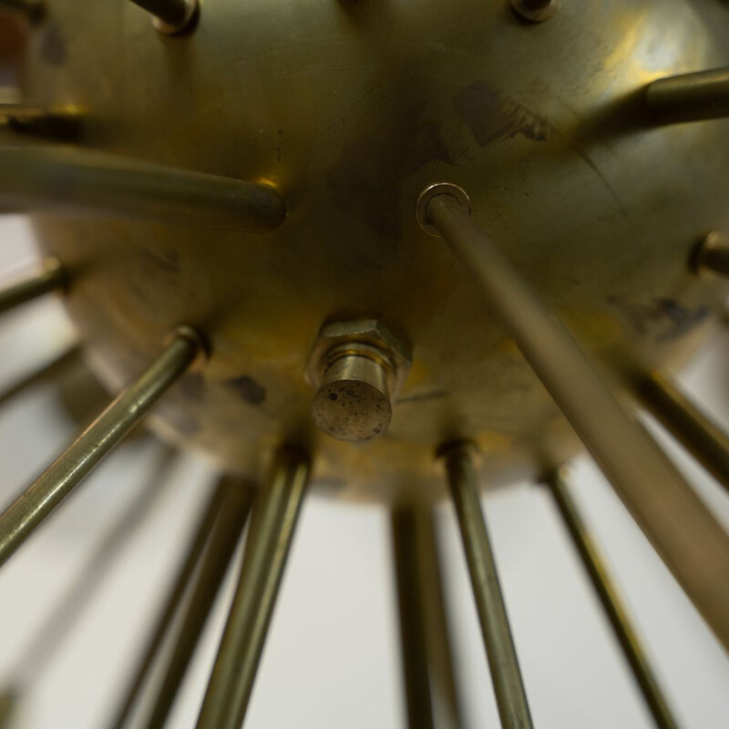 Vintage plafondlamp Sputnik, Italië