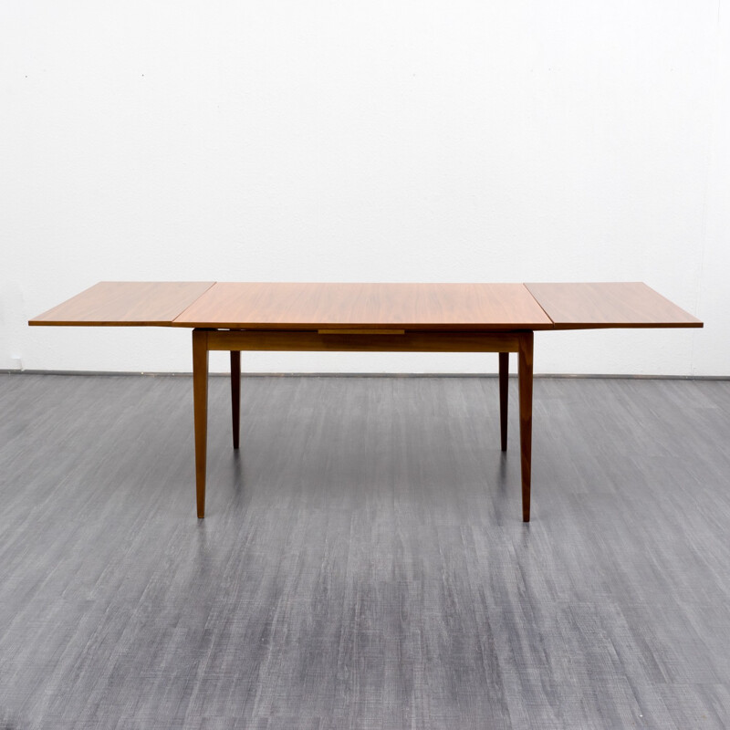 Dining table in walnut and solid wood - 60