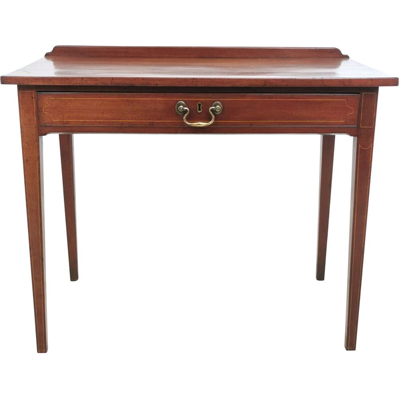 Bureau vintage anglais en acajou de style géorgien