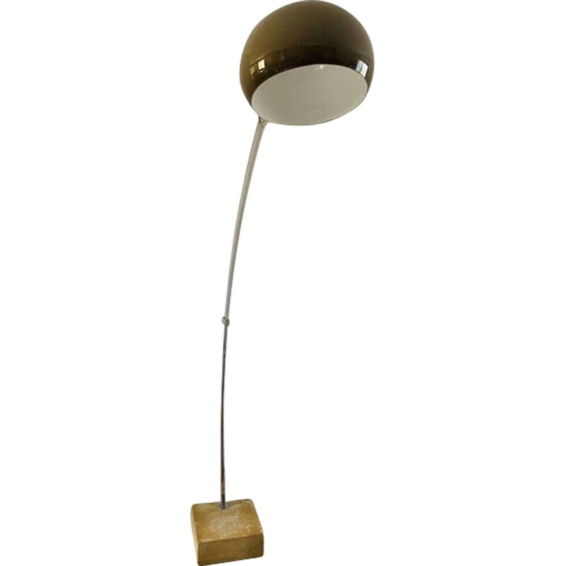 Vintage floor lamp 'Arc' by Harvey Guzzini, Italy 1970