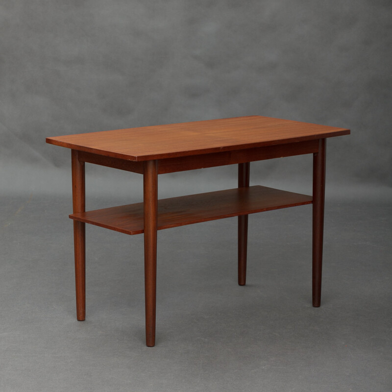 Petite table basse danoise en teck - 1960