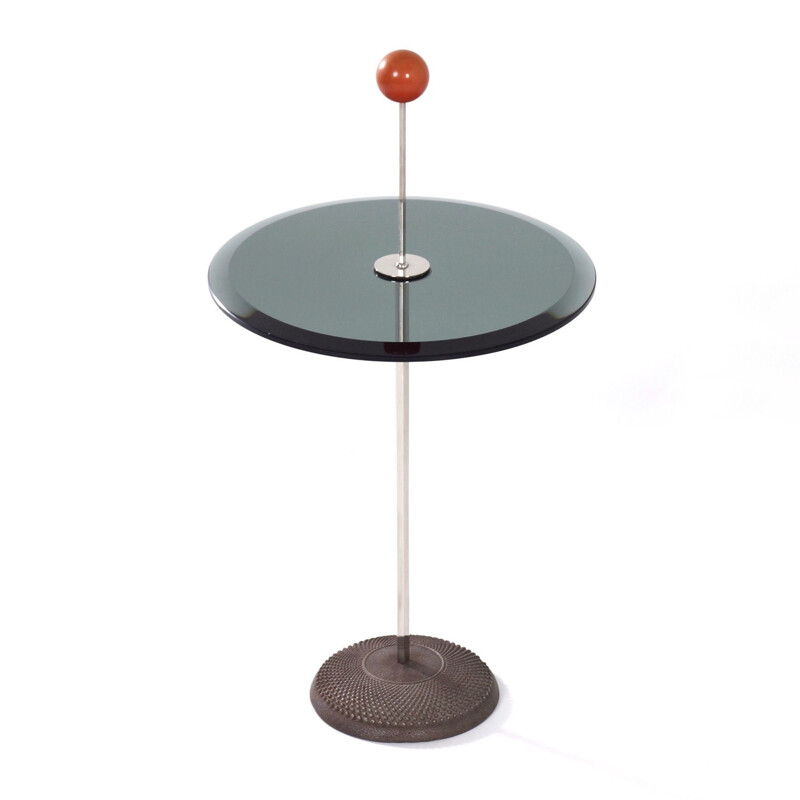 Vintage Orio Side table by Pierluigi Cerri for Fontana Arte, 1980s