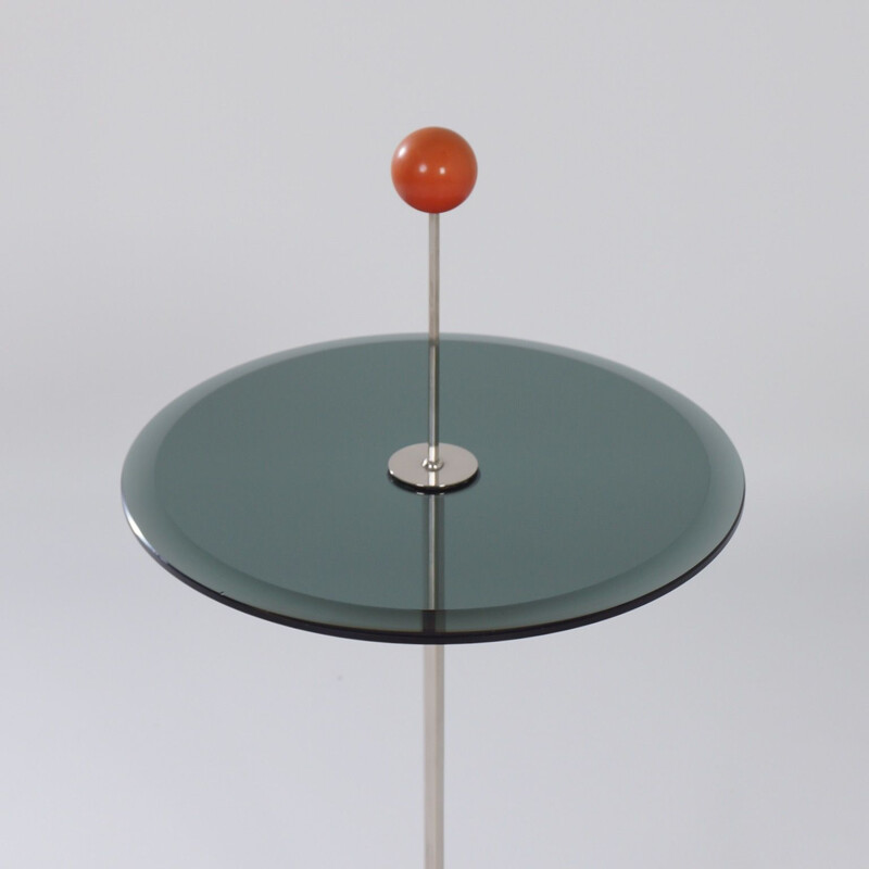 Vintage Orio Side table by Pierluigi Cerri for Fontana Arte, 1980s