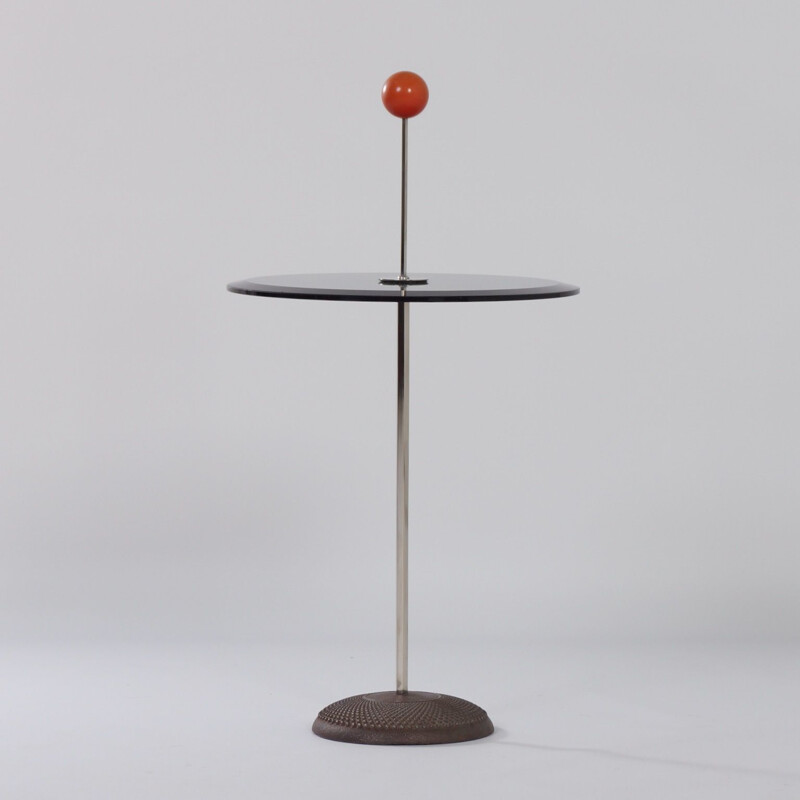 Vintage Orio Side table by Pierluigi Cerri for Fontana Arte, 1980s