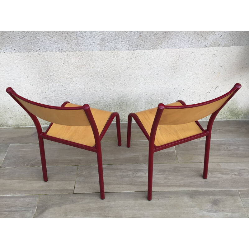 Chaises vintage Ecole enfant Bordeaux