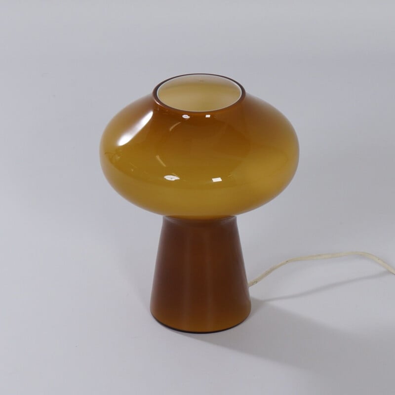 Vintage Fungo lamp door Massimo Vignelli voor Venini Murano Italië 1956