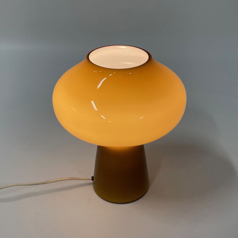 Vintage Fungo Lampe von Massimo Vignelli für Venini Murano Italien 1956