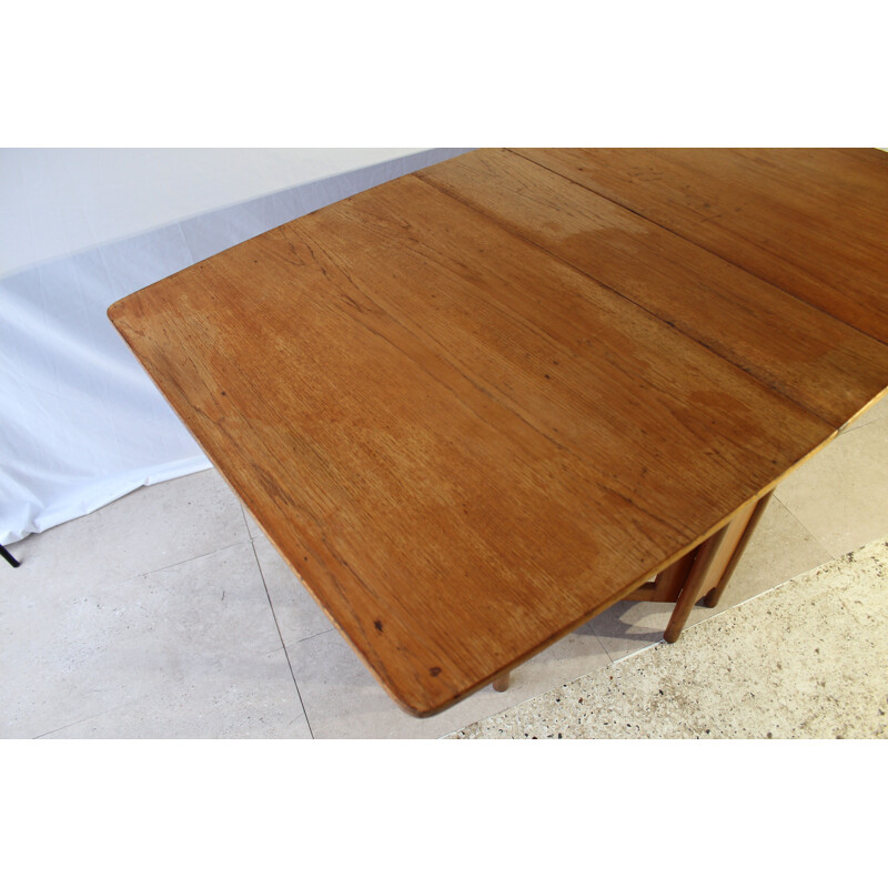 Mid Century McIntosh Gate Legged Dining Table