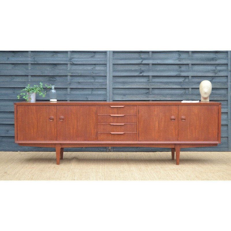 Vintage drawers 248 cm by Rudolf Bernd Glatzel Dutch 1960