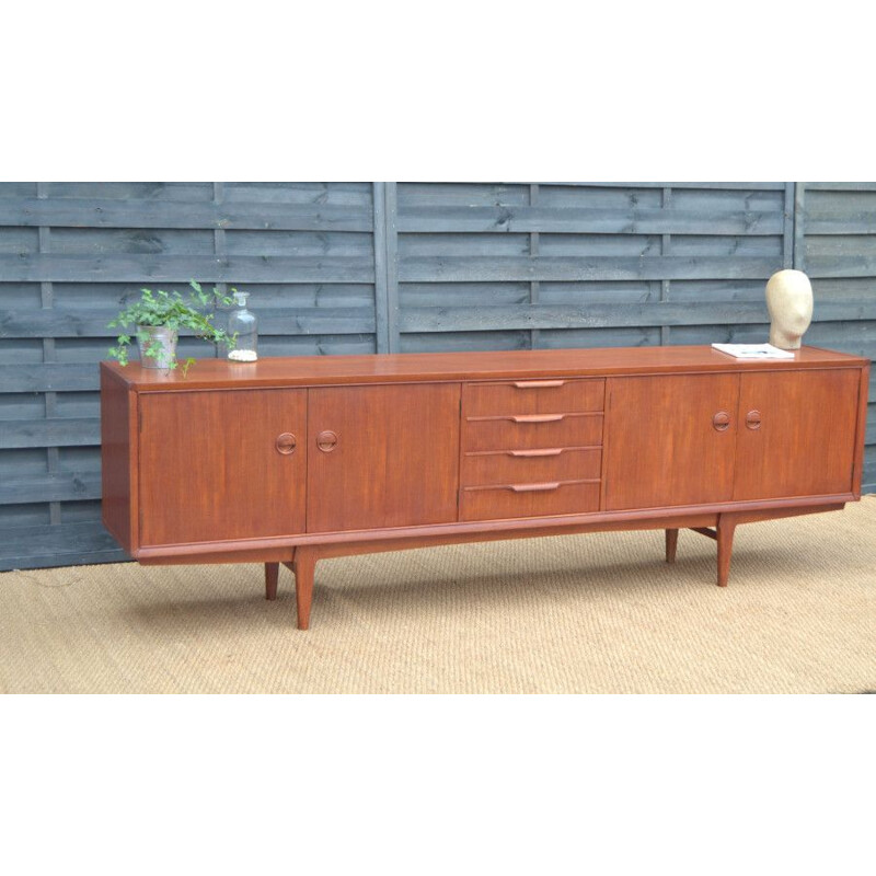 Vintage drawers 248 cm by Rudolf Bernd Glatzel Dutch 1960