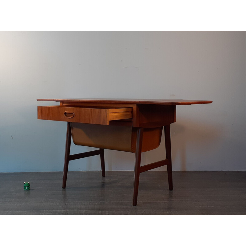 Vintage Teak dressmaker or Bedside Table, Norway 1960s