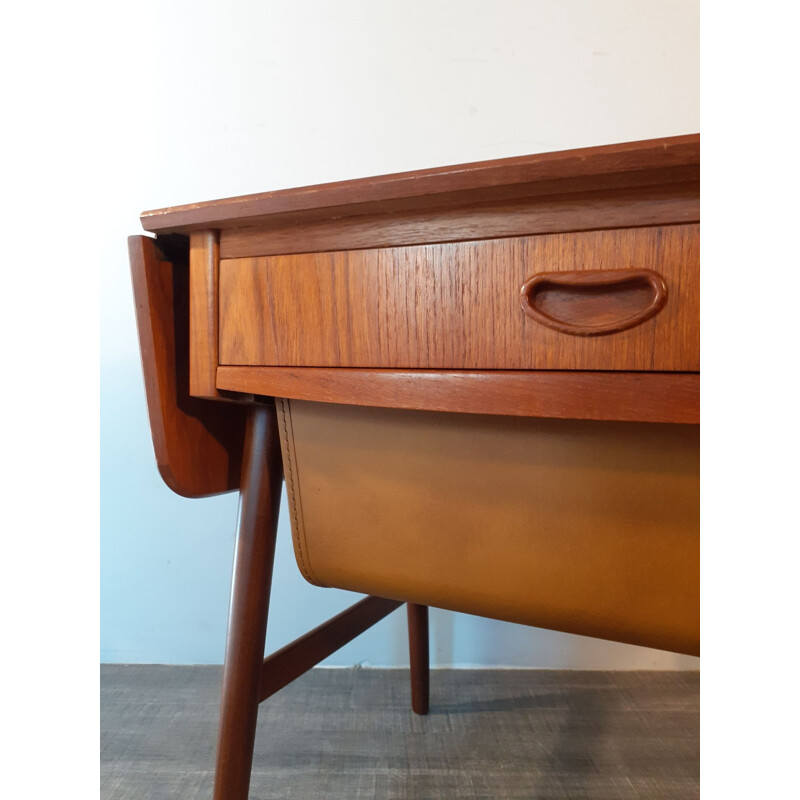 Vintage Teak dressmaker or Bedside Table, Norway 1960s