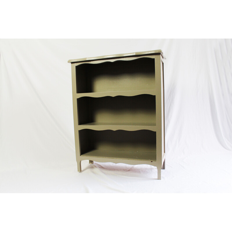 Vintage Painted Bookshelf French