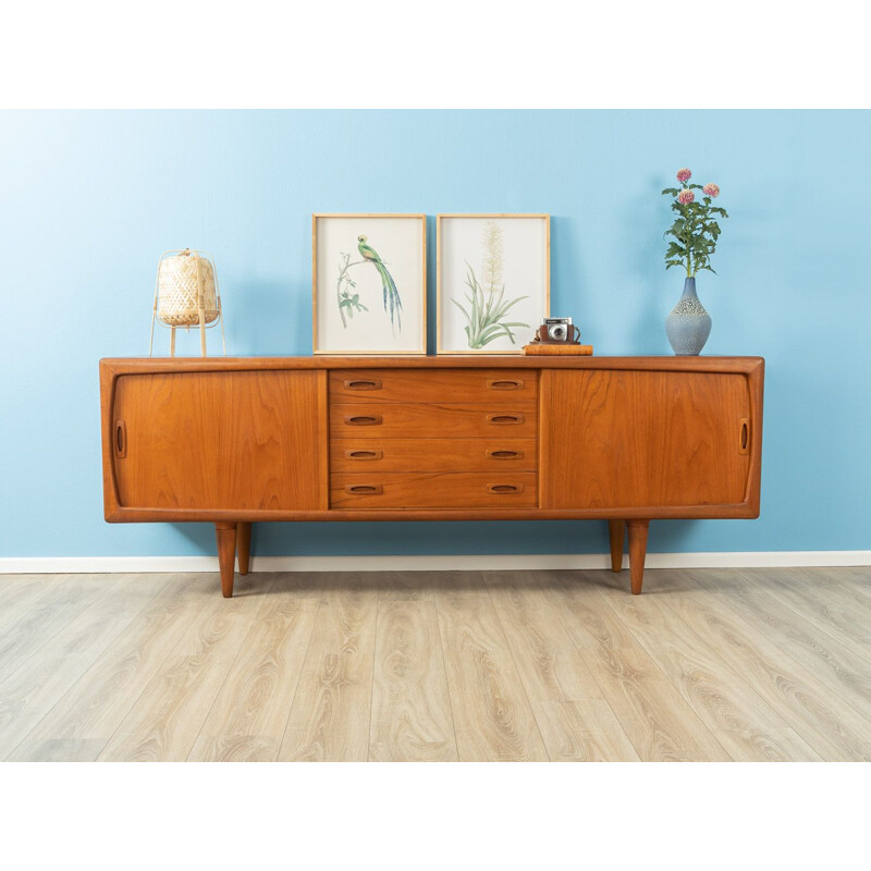 Vintage Sideboard teak veneer Hansen 1960s