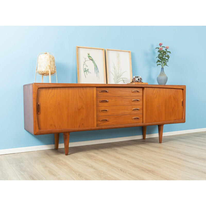 Vintage Sideboard teak veneer Hansen 1960s