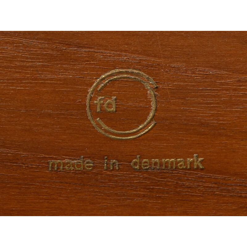 Table basse vintage France & Daverkosen Danemark 1960s