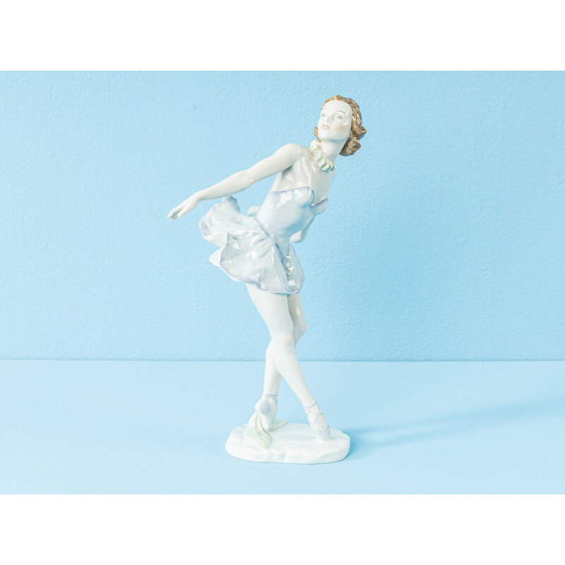 Figura de porcelana vintage Bailarina Marianne Simon Rosenthal Alemania 1941
