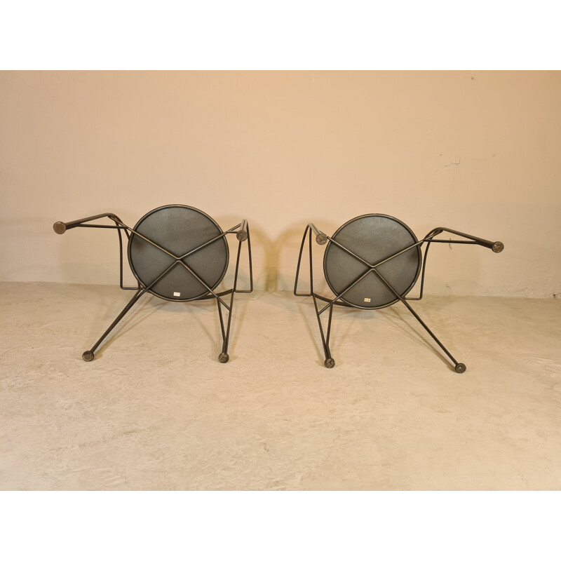 Paire de chaise vintage de Pascal Mourgue 1985