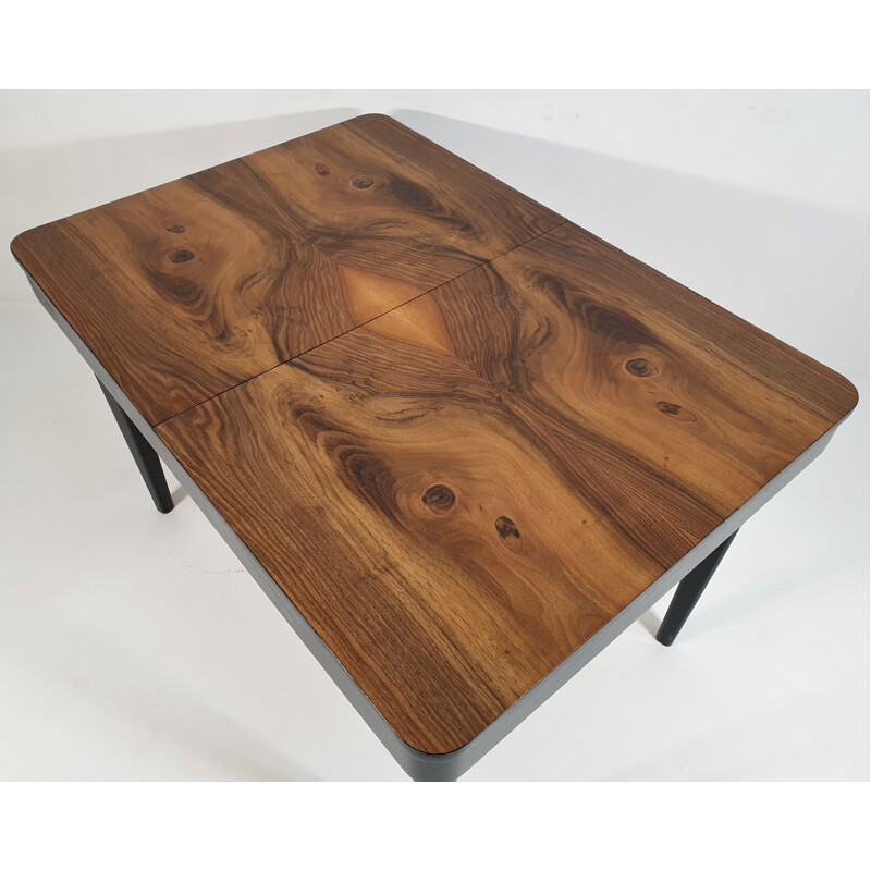 Table à manger vintage par Jindřich Halabala pour UP Závody, Tchécoslovaquie 1950