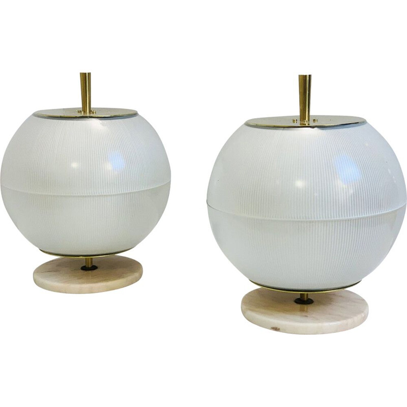 Pair of vintage lamps 'Galassia', Italy 1964