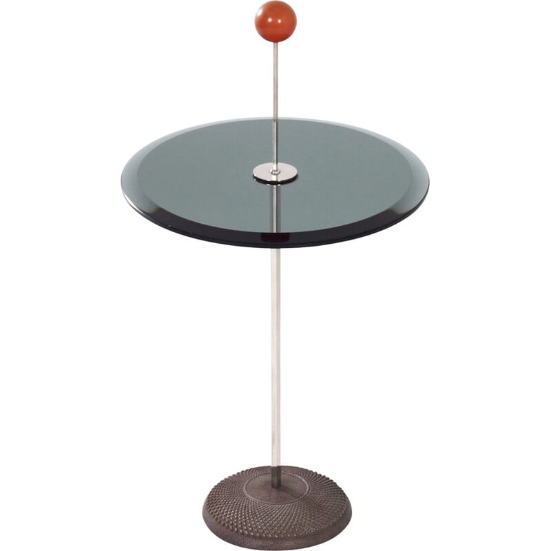 Vintage Orio Side table by Pierluigi Cerri for Fontana Arte, 1980s