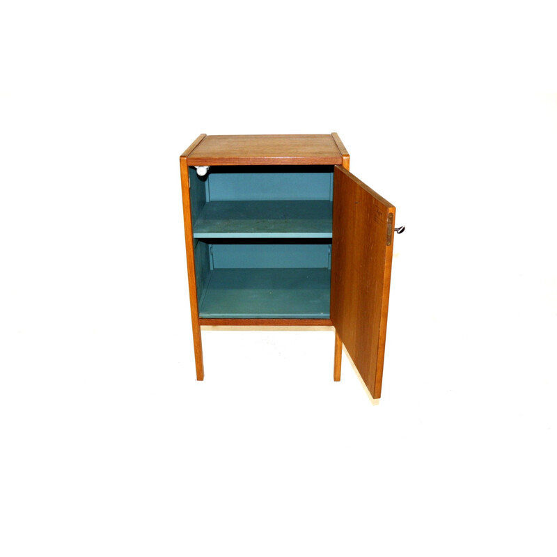 Vintage teak and oak cabinet by Bertil Fridhagen for Bodafors, Sweden 1960