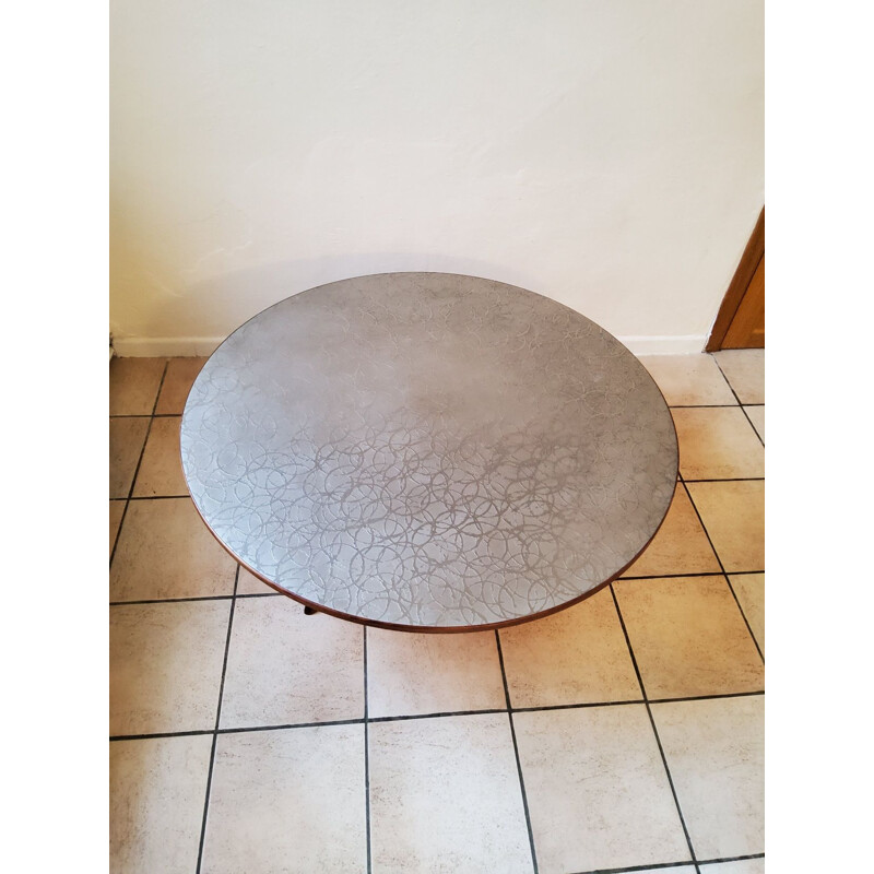 Vintage coffee table Brutalist Scandinavian