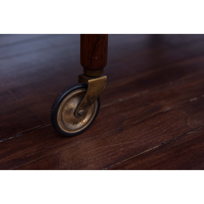 Vintage Serving trolley in rosewood designed by Poul Hundevad