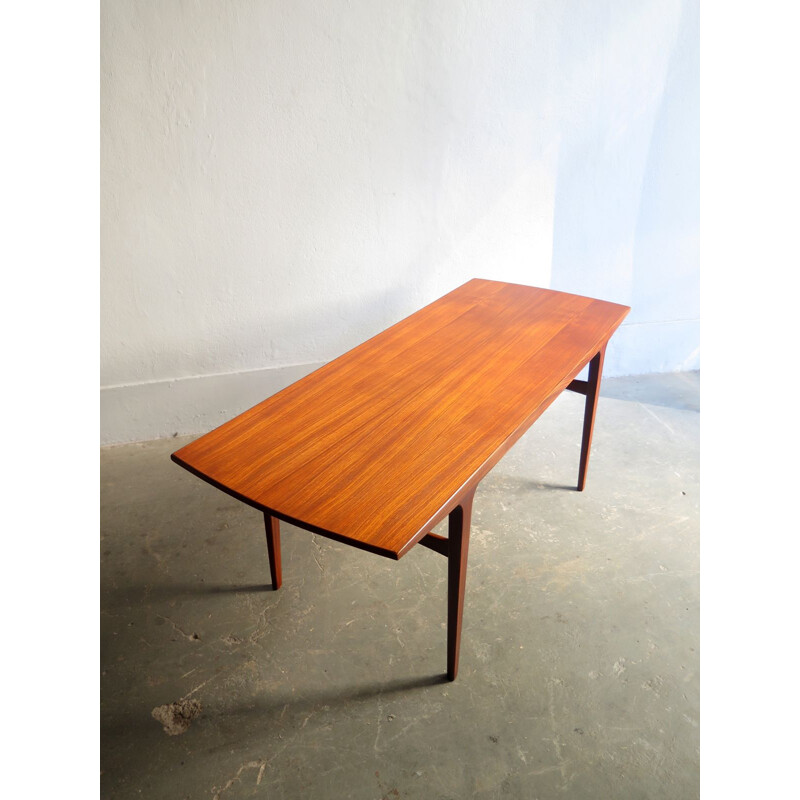 Vintage teak coffee table Denmark 1960s